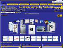 Tablet Screenshot of electroluxservice.com.mk